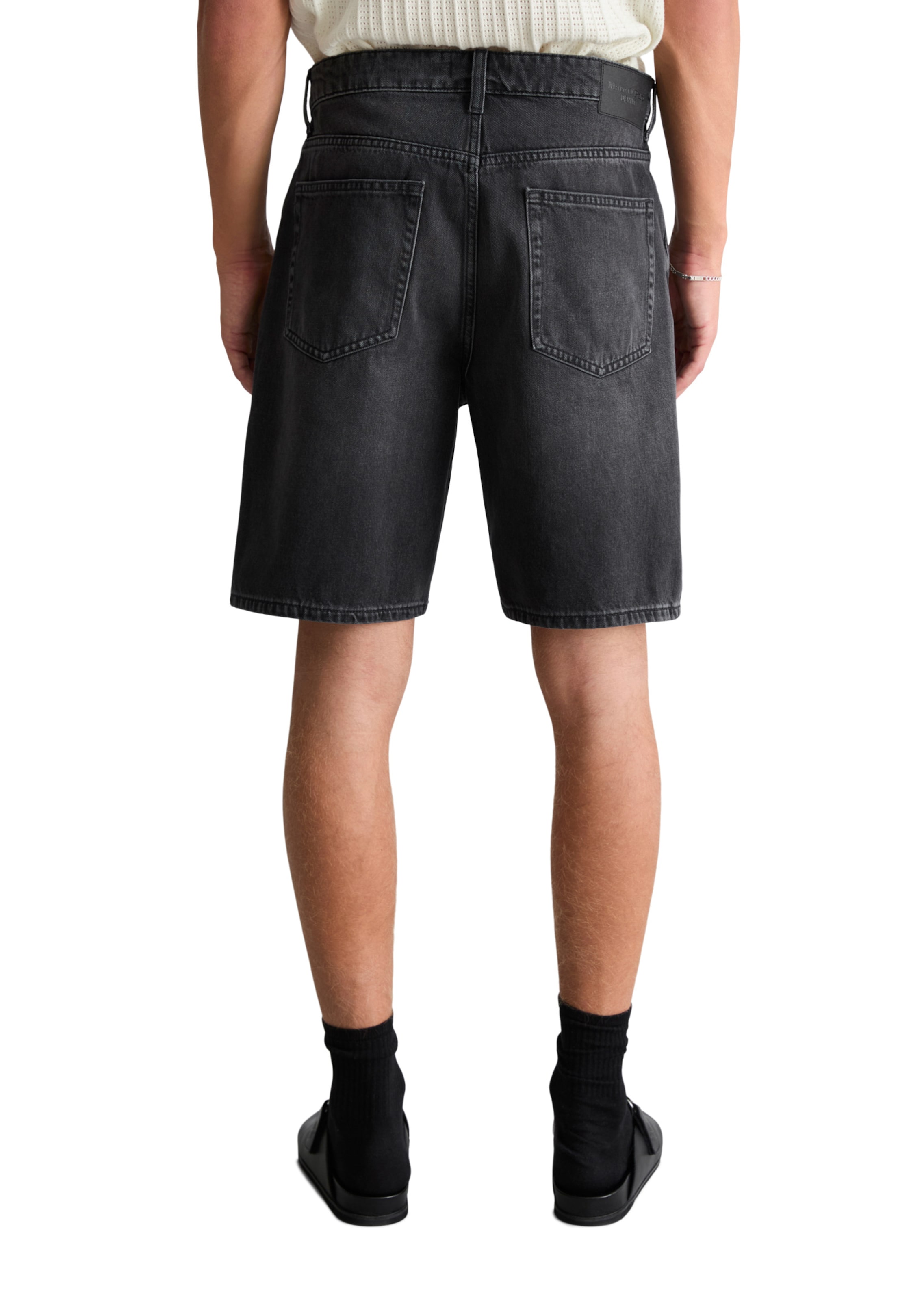 Marc O'Polo DENIM Regular Shorts 'Kalle' in Grau