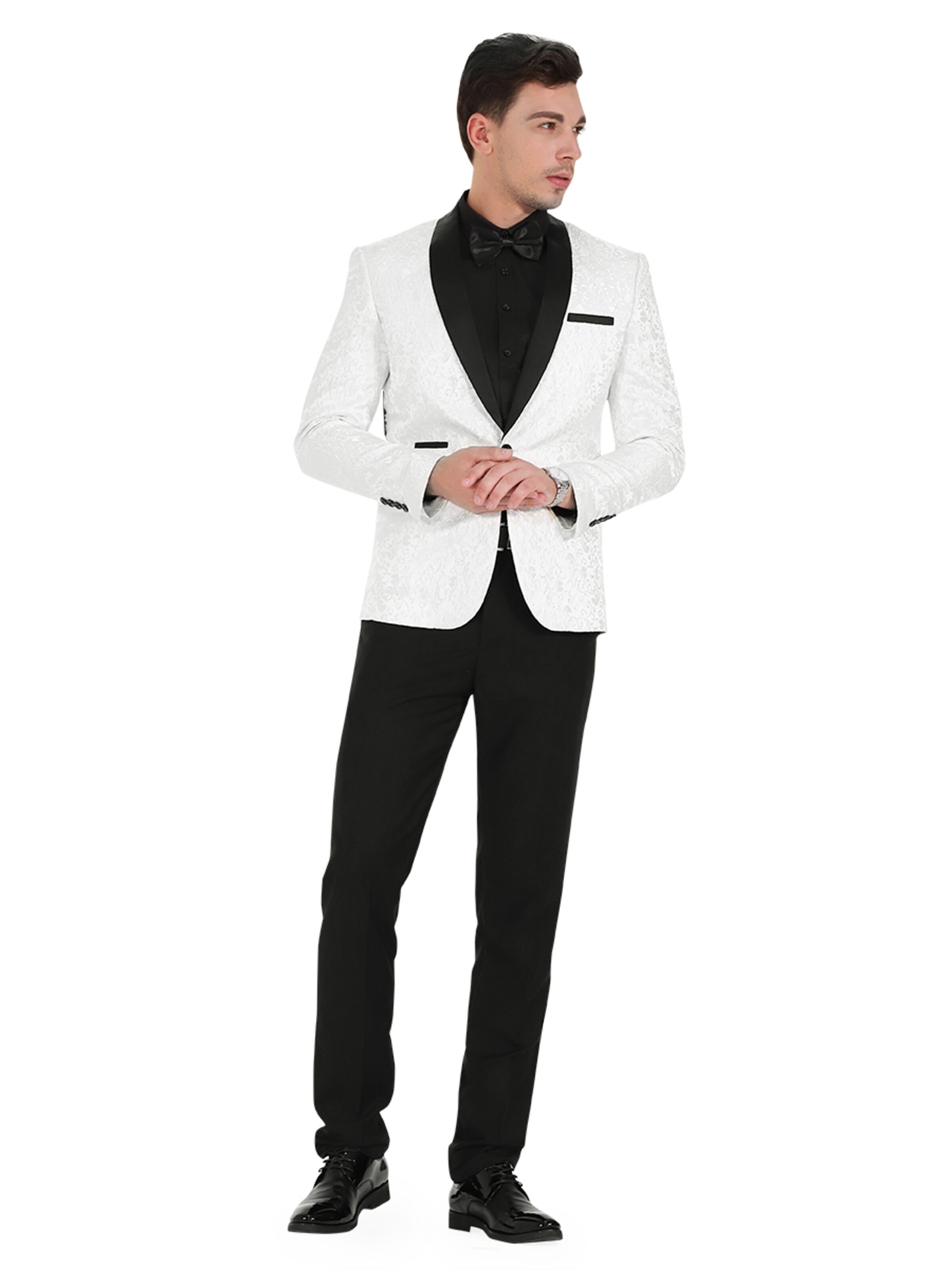 Youthup Slim fit Suit in White