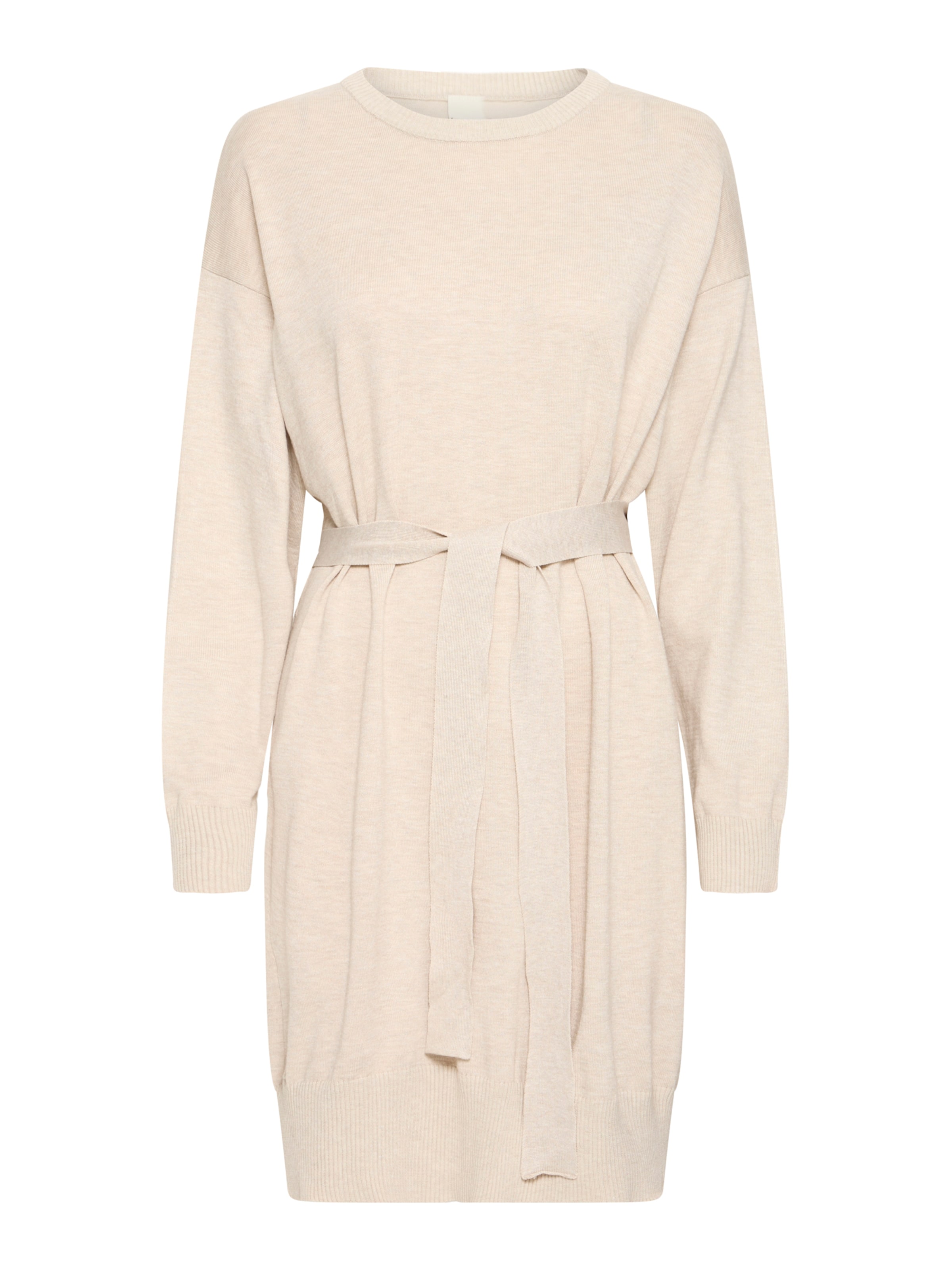 ICHI Kleid 'IHLULS' in hellbeige, Produktansicht