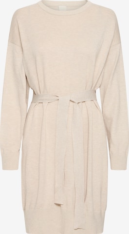 smėlio ICHI Megzta suknelė 'IHLULS': priekis