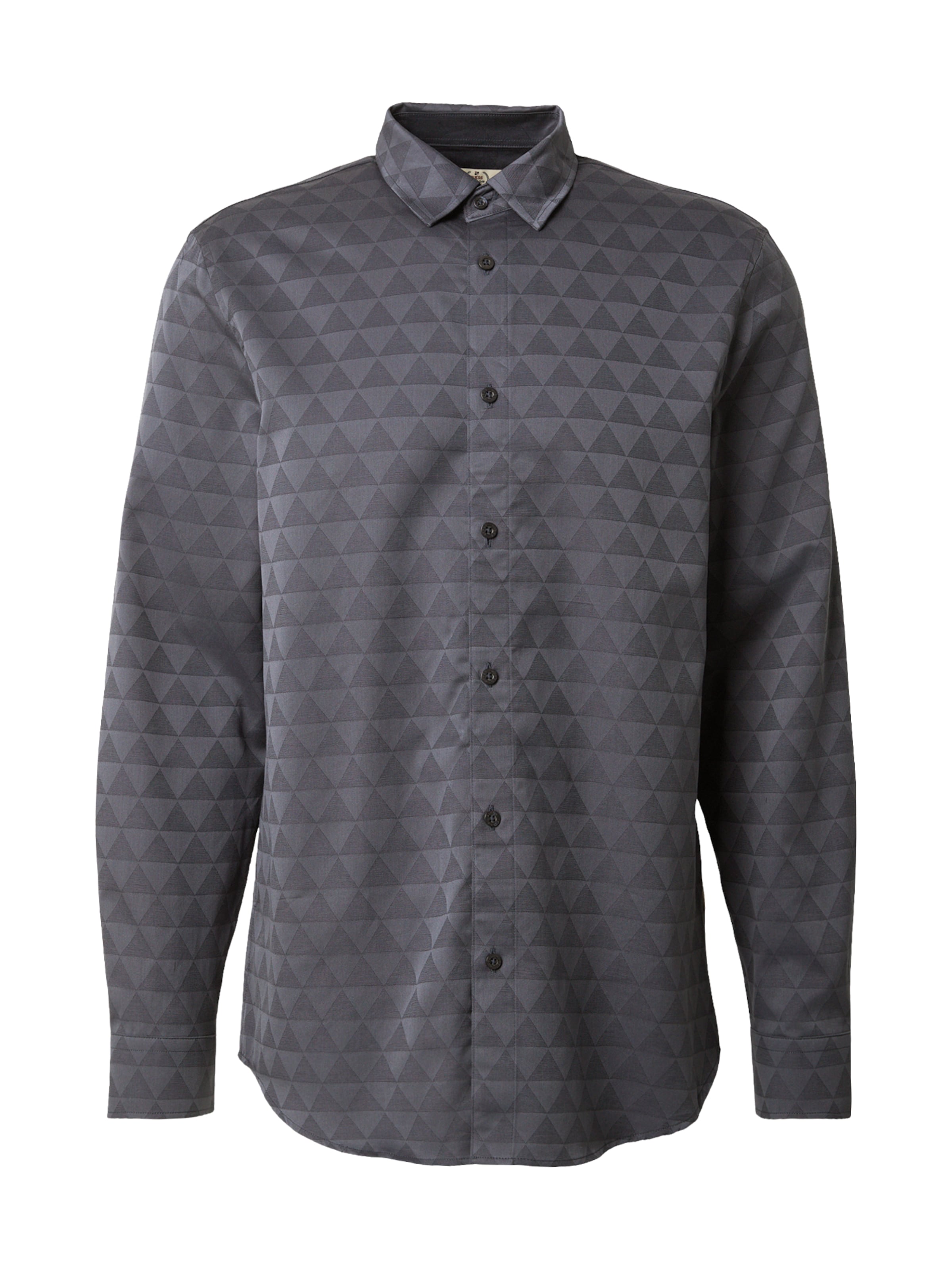 GUESS Regular fit Button Up Shirt in Grey: front