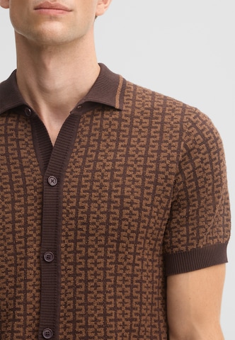 STRELLSON Shirt in Bruin