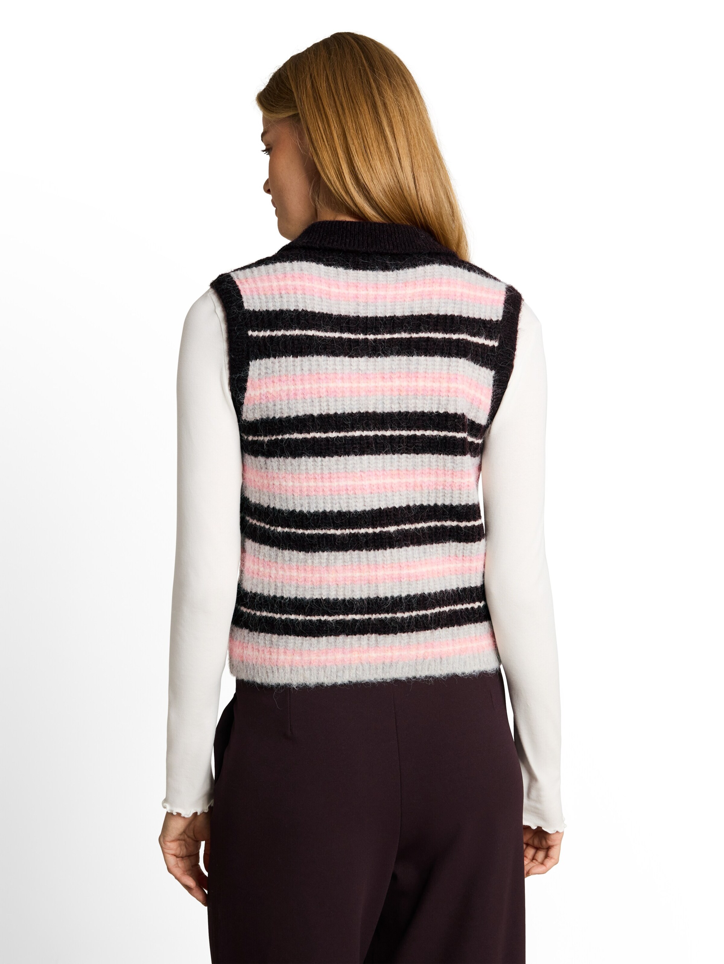 Pullunder de la TOM TAILOR DENIM pe negru
