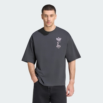 ADIDAS ORIGINALS - Camiseta 'Soba Cat' en gris