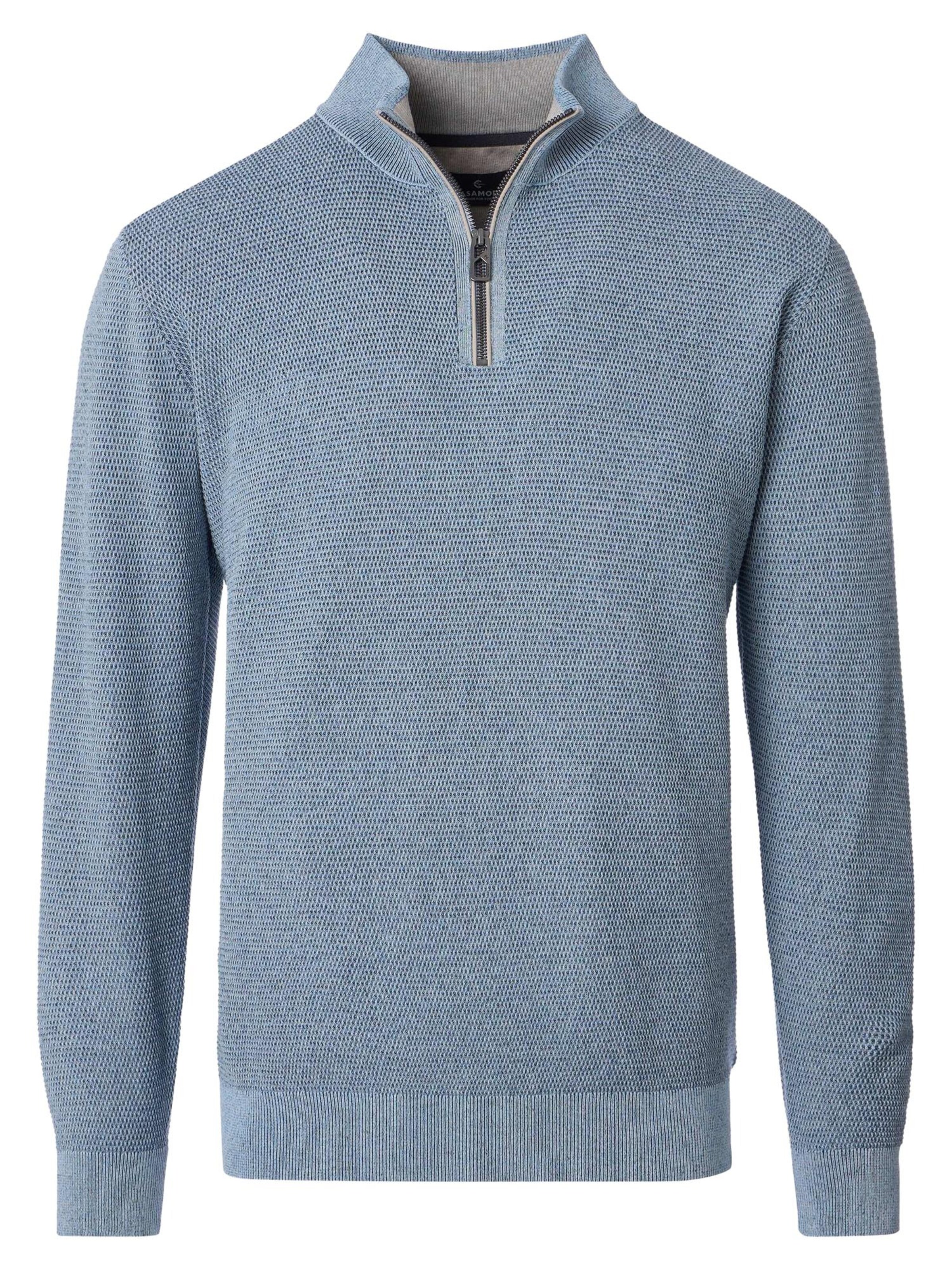 CASAMODA Sweatshirt 'Basic' in Blau: Vorderseite