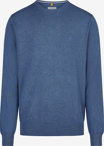 redmond Pullover 'Basic' in Blau: Vorderseite