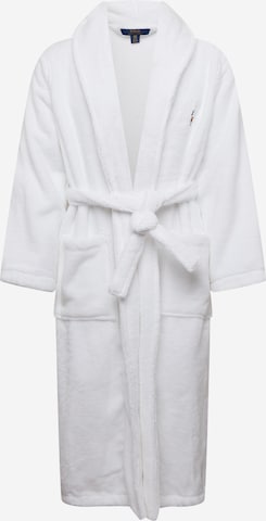 Polo Ralph Lauren Къс халат за баня в бяло: отпред