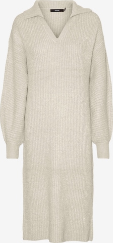 VERO MODA Stickad klänning 'Filene' i beige: framsida