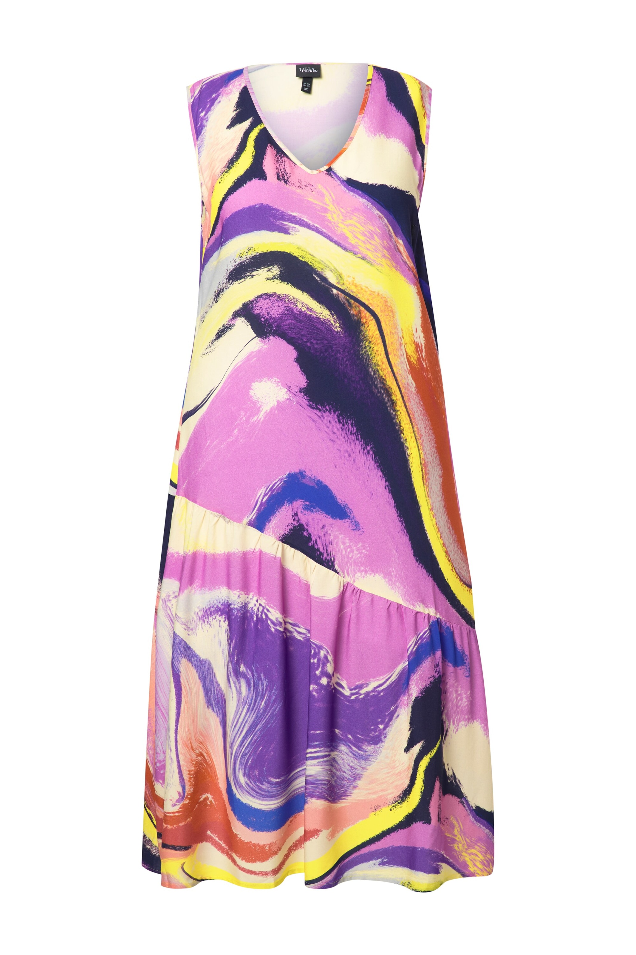 Ulla Popken Jurk in Lila: voorkant