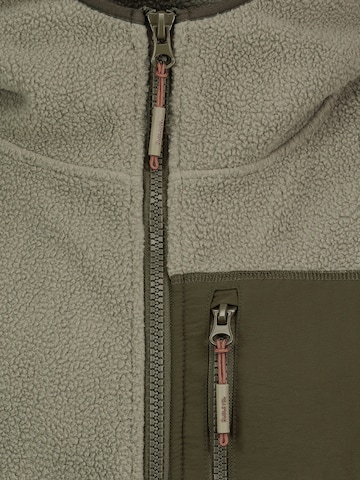 Sublevel Fleece jas in Groen
