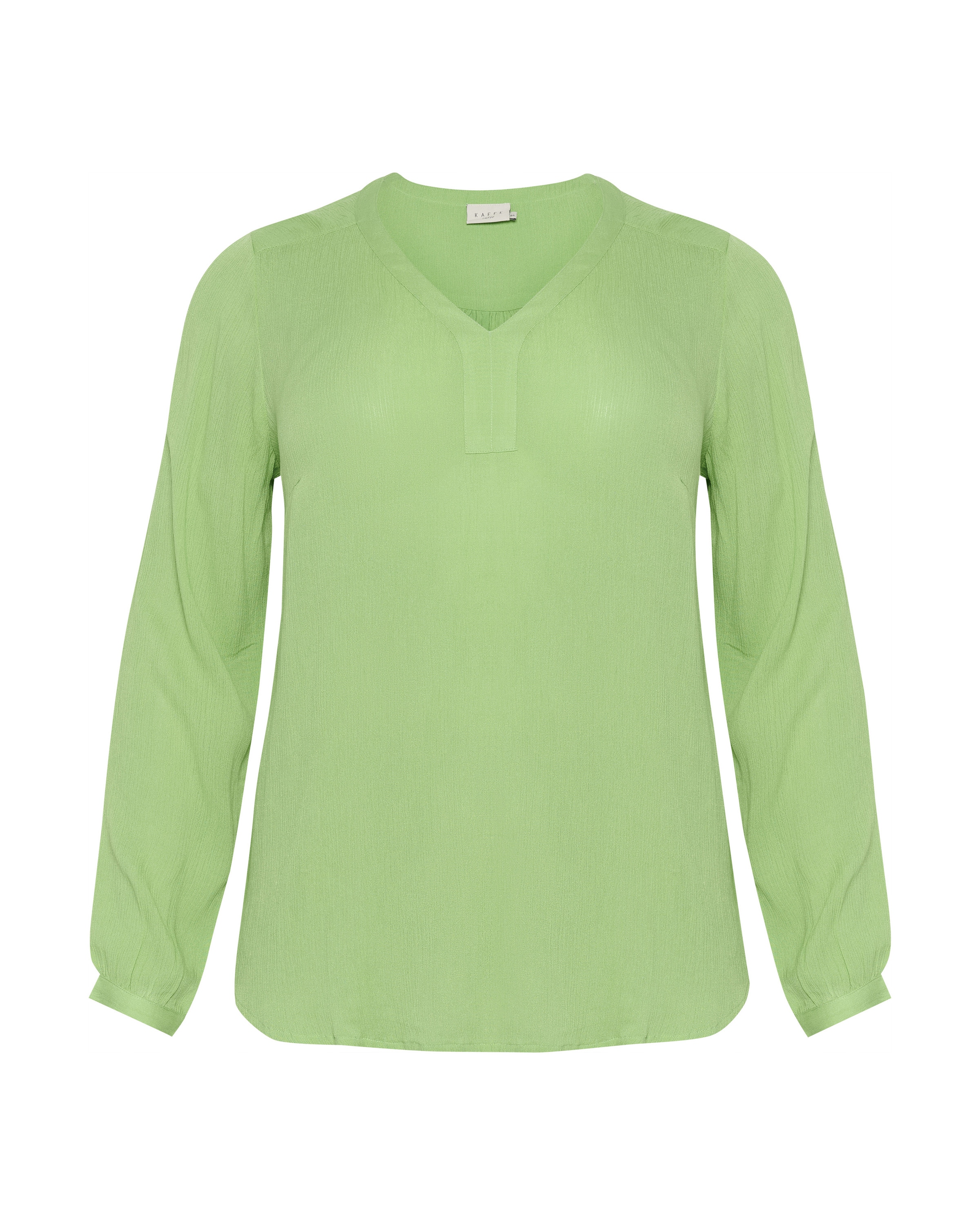 Camicia da donna 'KC Cami' di KAFFE CURVE in verde: frontale