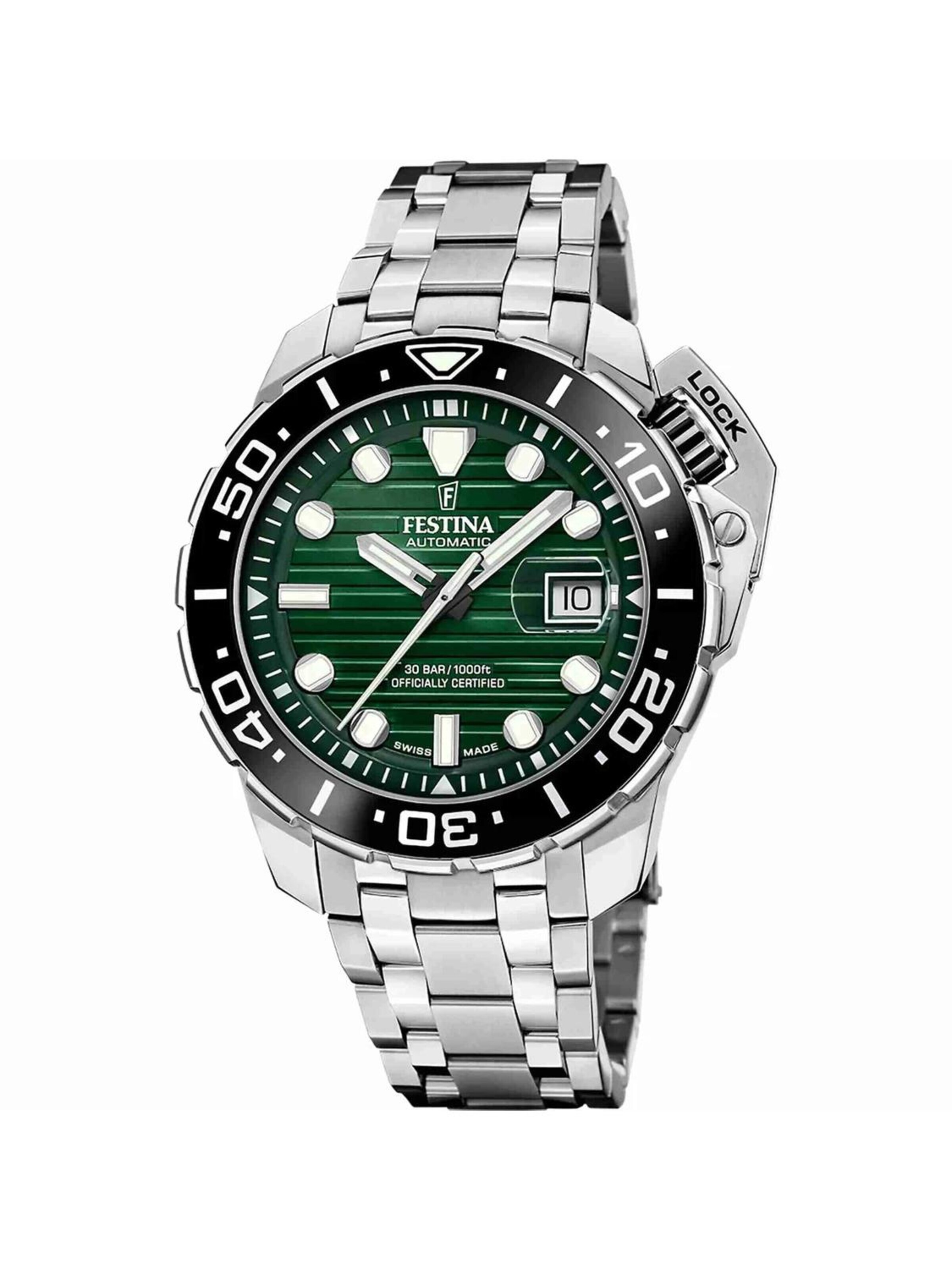 FESTINA - Reloj analógico 'Festina F20043' en verde: frente