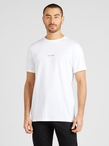 Les Deux - Camiseta 'Lens' en blanco: frente