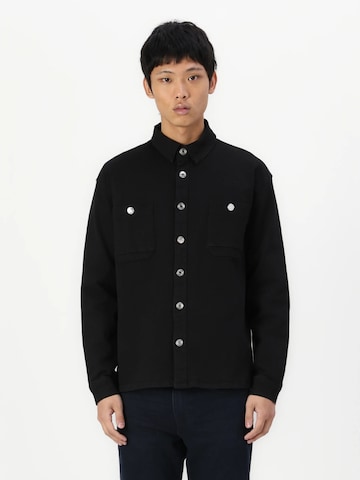 Denim Project Regular Fit Skjorte ' DPLoose ' i sort: forside