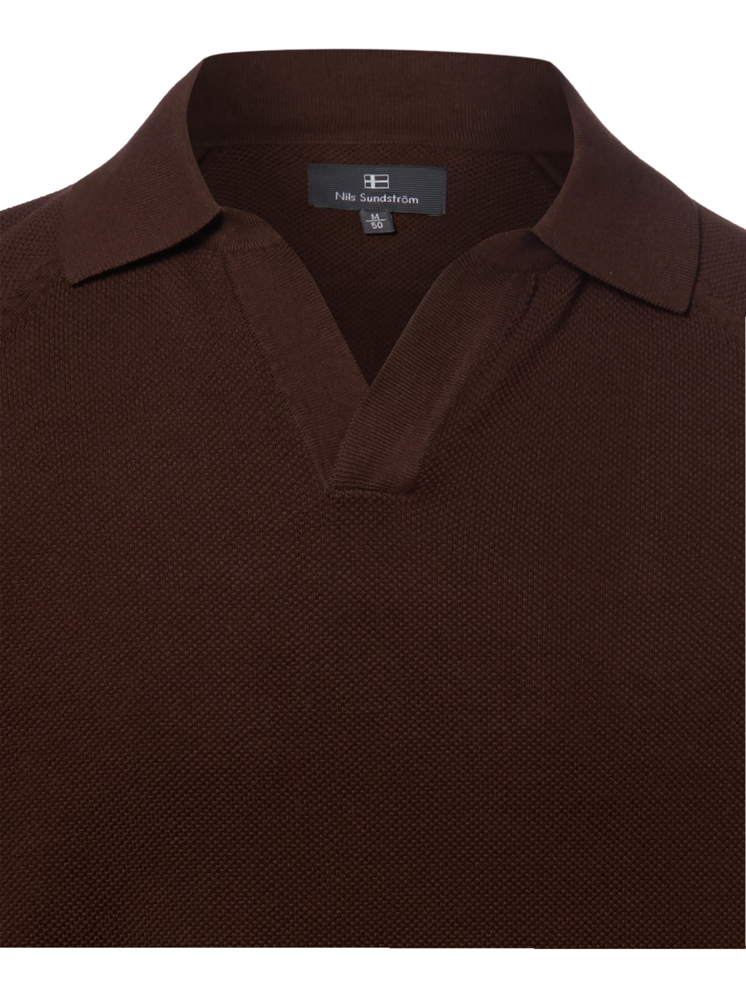 Pull-over Nils Sundström en marron