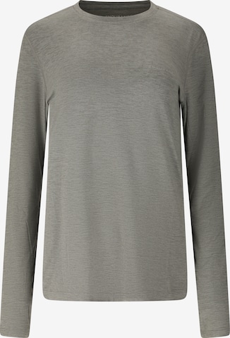 ENDURANCE Langarmshirt 'Alvaly' in Grau: Vorderseite