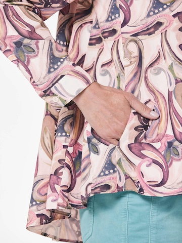 Goldner Blouse in Roze