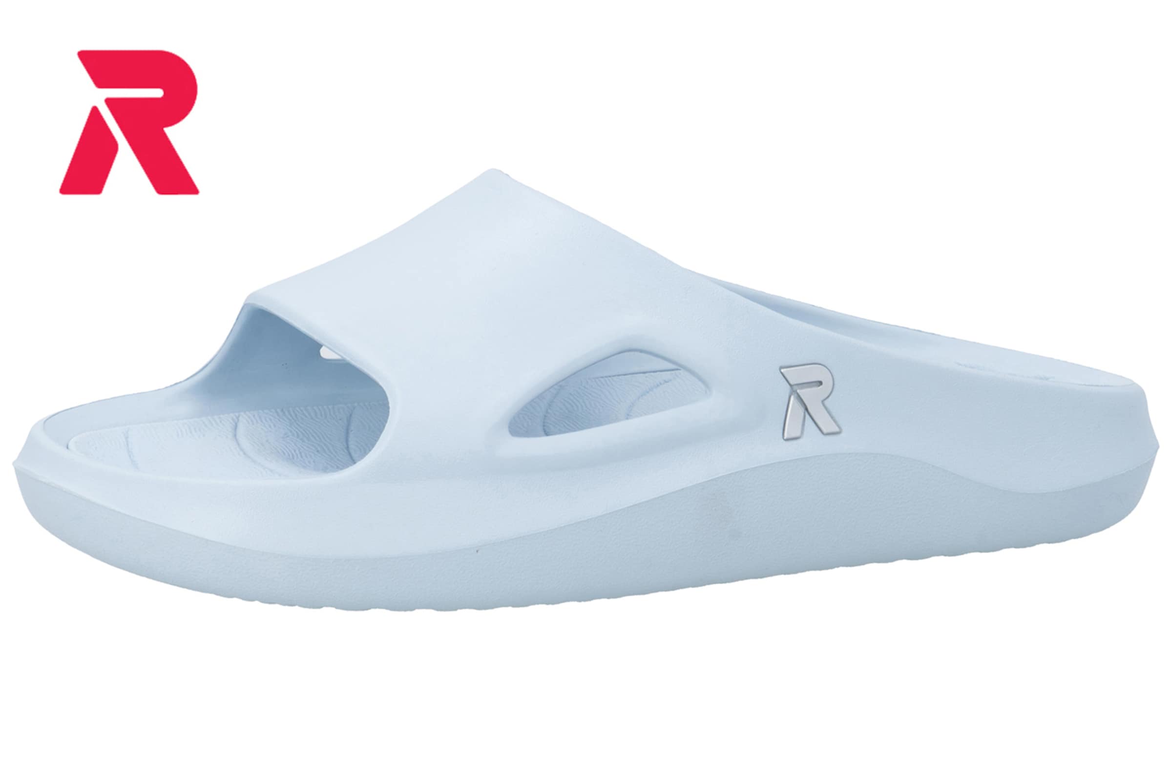 Mule 'W3450' Rieker Sport en blanc : devant