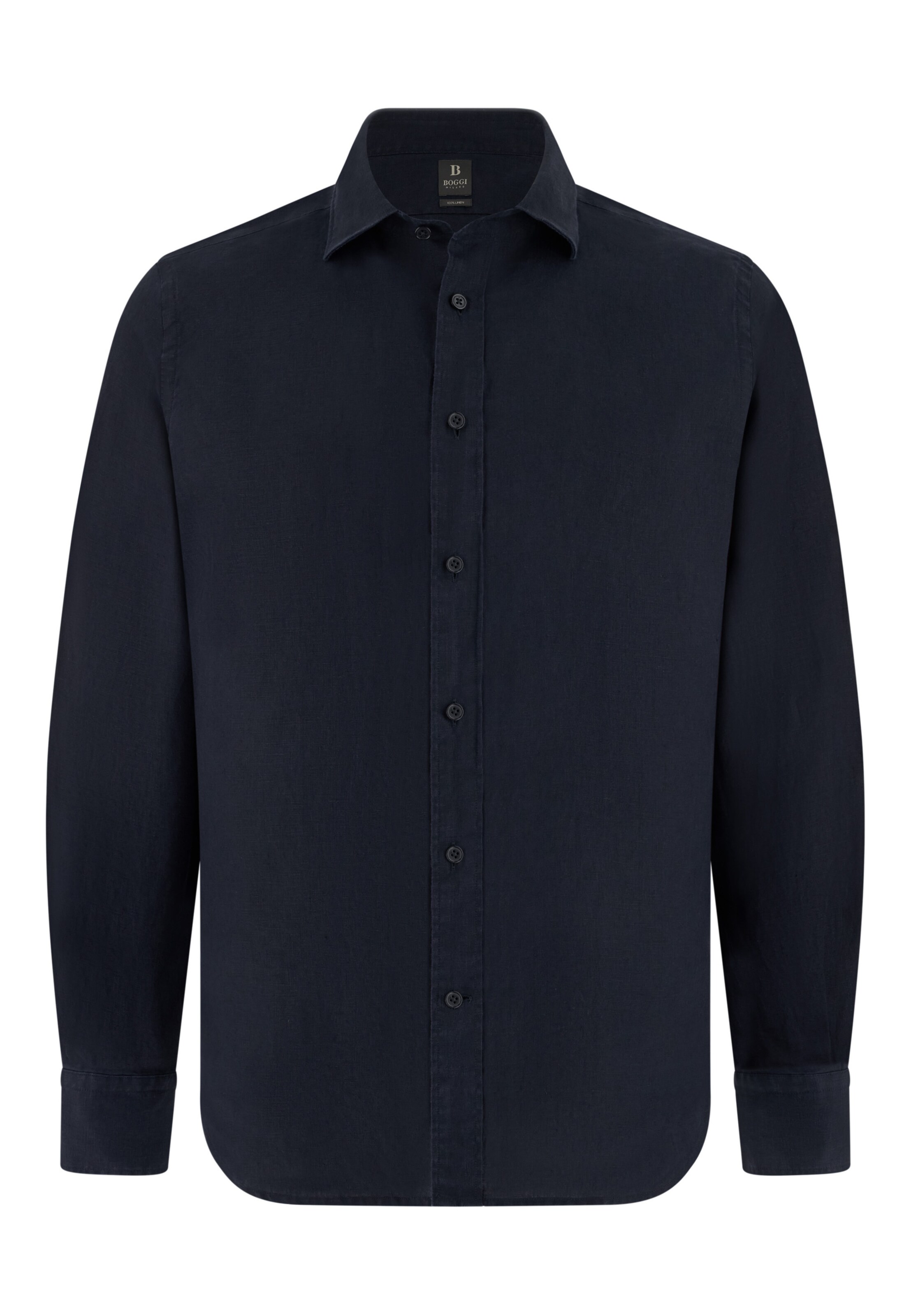 Boggi Milano Hemd in Blau: Vorderseite