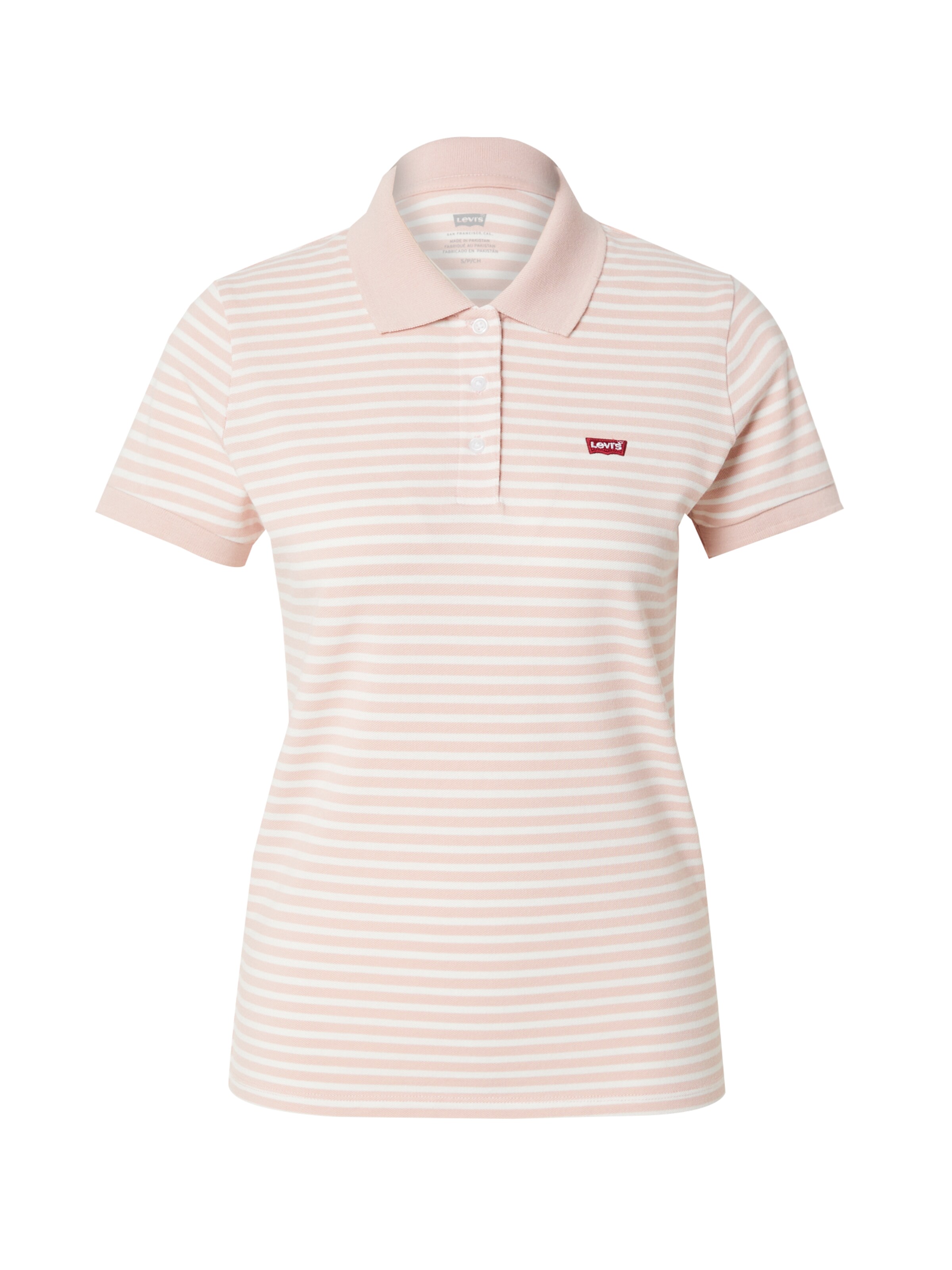 LEVI'S ® Tričko 'Housemark Polo' – pink: přední strana