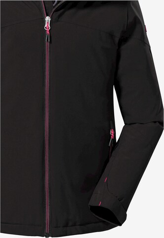 KILLTEC Outdoorjacke in Schwarz