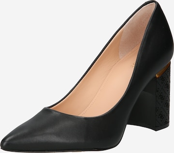 GUESS Официални дамски обувки 'PIALY' в черно: отпред