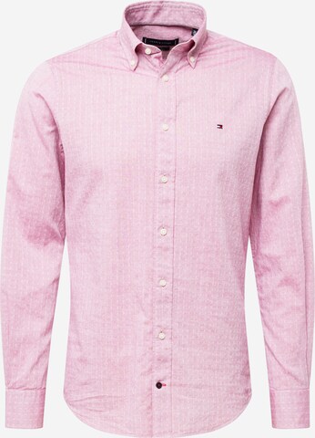 Chemise TOMMY HILFIGER en rose : devant