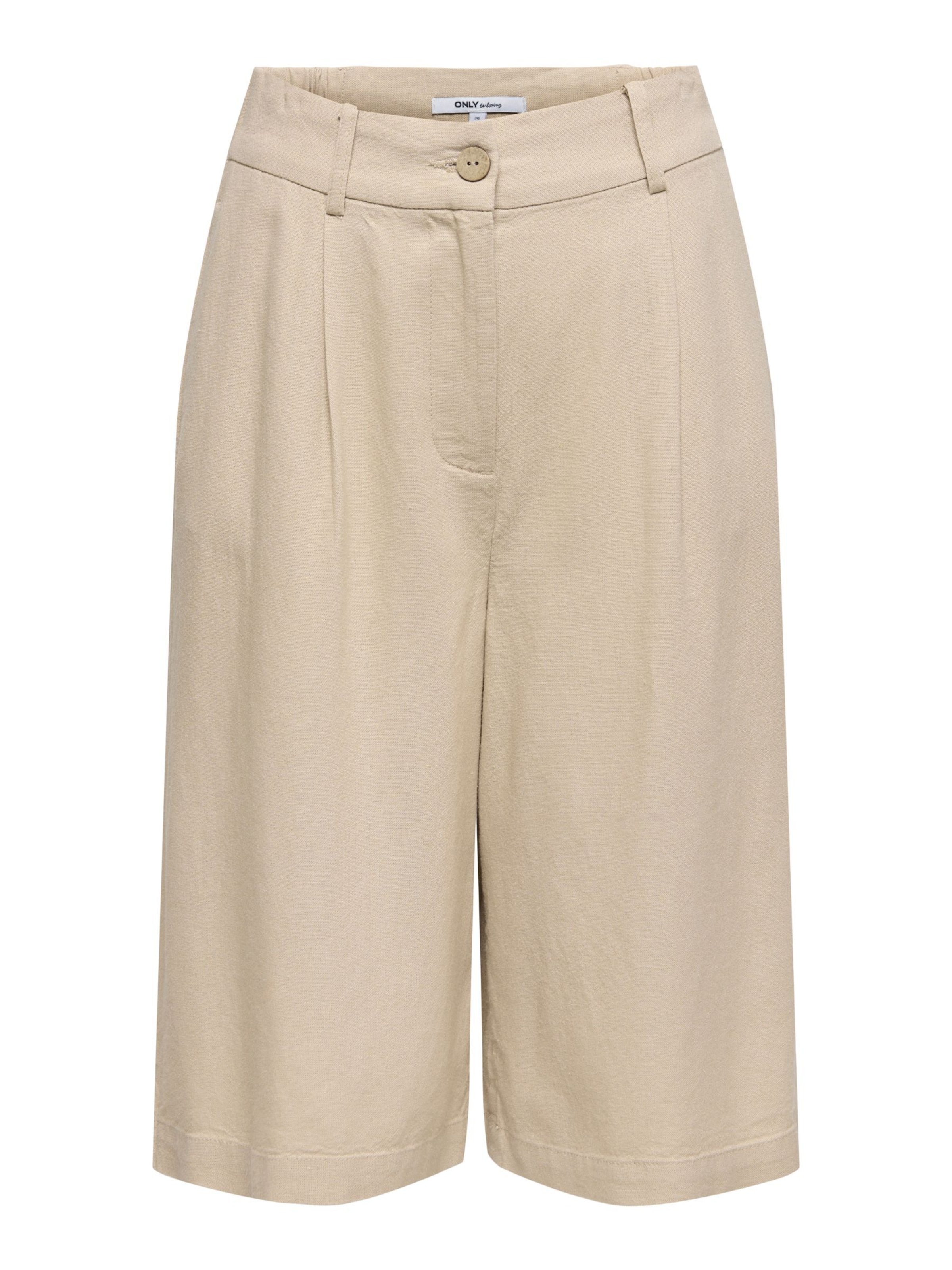 Loosefit Pantaloni 'ONLGOA' di ONLY in beige: frontale