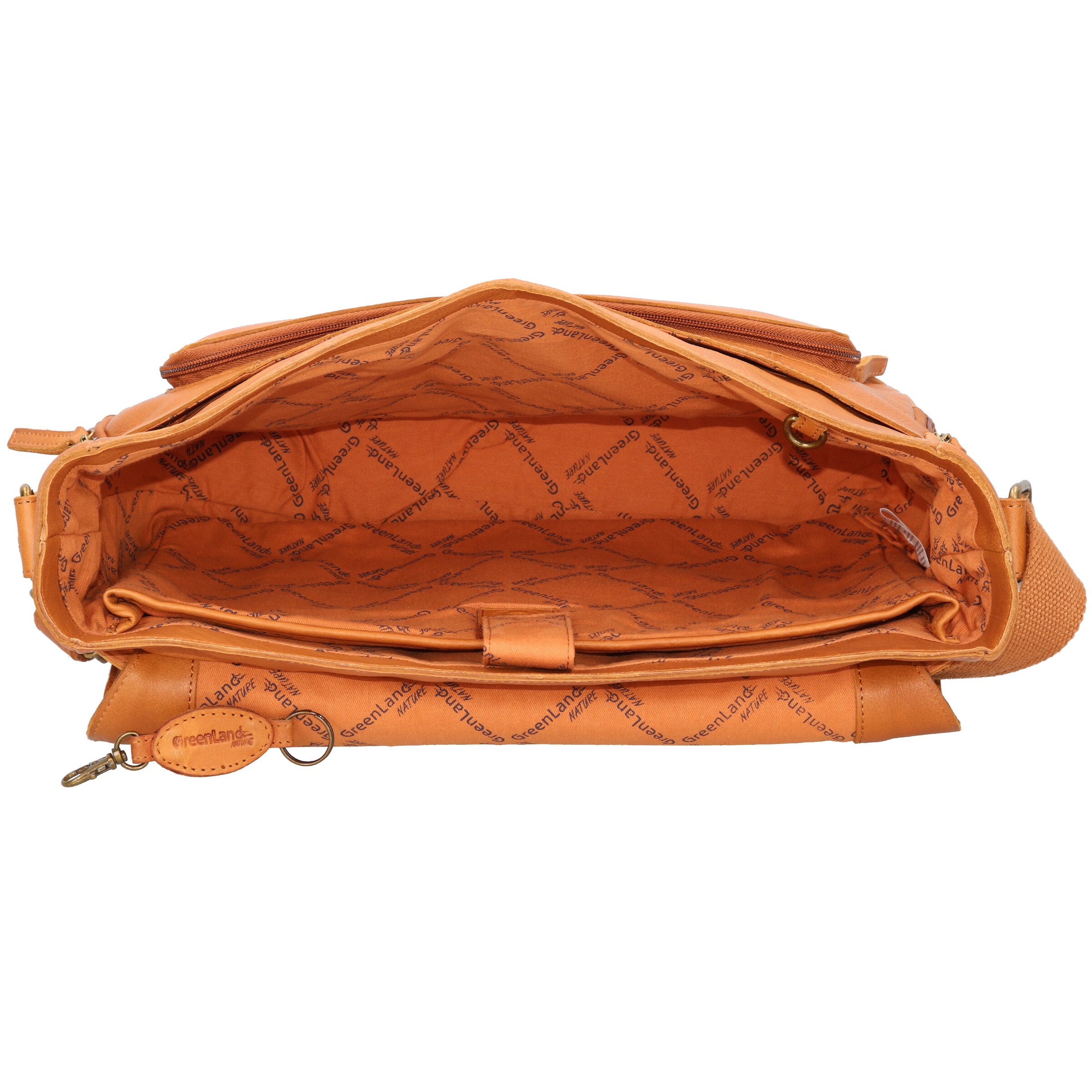 Greenland Nature Crossbody bag 'Nature' in Brown