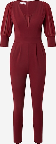 WAL G. Jumpsuit 'UMMI' in Red: front