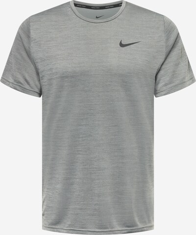 NIKE Functioneel shirt in de kleur Grijs gemêleerd / Zwart, Productweergave