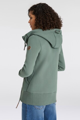 Ragwear Sweatjacke in Grün
