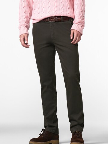 MEYER Regular Chino Bonn in Braun: Vorderseite