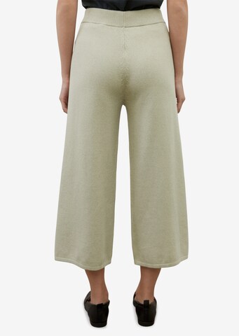 Marc O'Polo Wide leg Broek in Groen