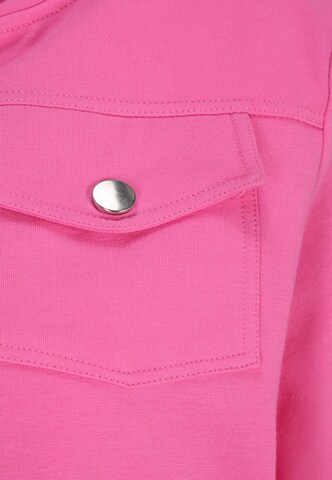 Doris Streich Zip-Up Hoodie in Pink