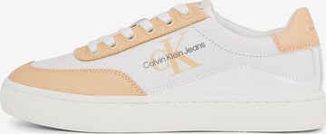 Calvin Klein Jeans Sneakers laag in Oranje: voorkant