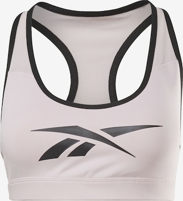 Bustier Soutien-gorge de sport Reebok en rose