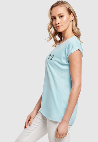 Merchcode T-Shirt 'K Hope' in Blau