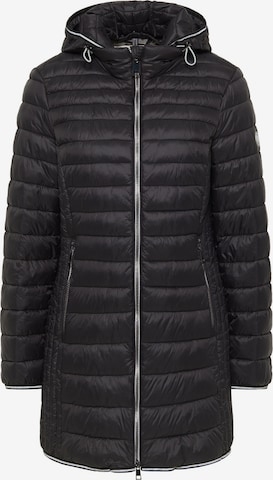 Barbara Lebek Übergangsjacke in Schwarz: Vorderseite