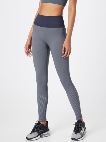 Coupe slim Pantalon de sport Casall en bleu : devant