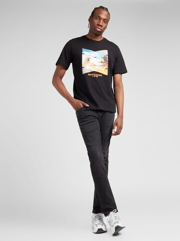 T-Shirt 'CELLOX' JACK & JONES en noir