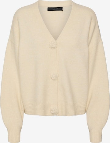 VERO MODA Strickjacke 'VMCecily' in Beige: Vorderseite