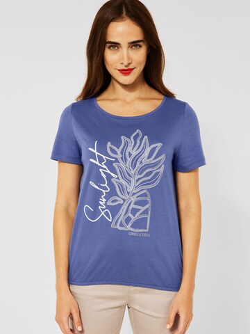 STREET ONE - Camiseta en azul: frente