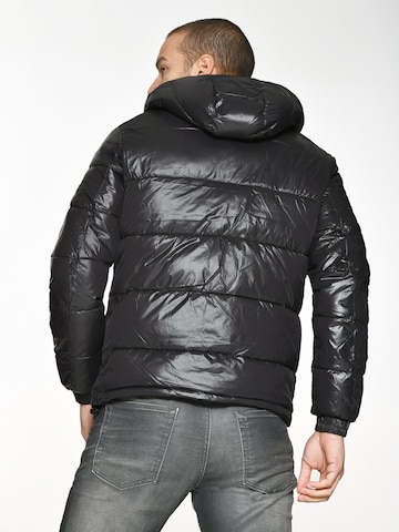 TOP GUN Winter Jacket in Black