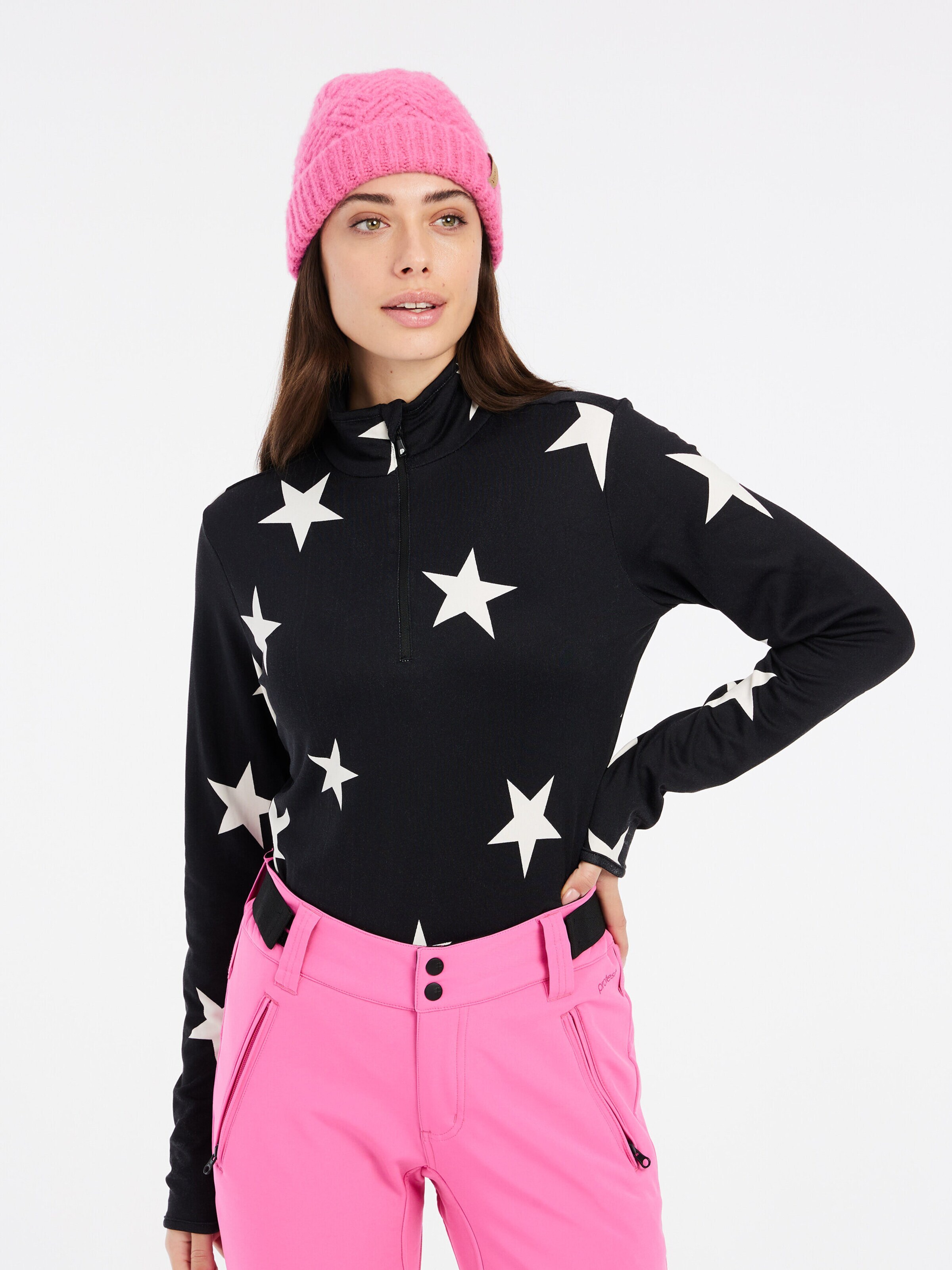 PROTEST Athletic Sweatshirt 'PRTNOON' in Beige: front