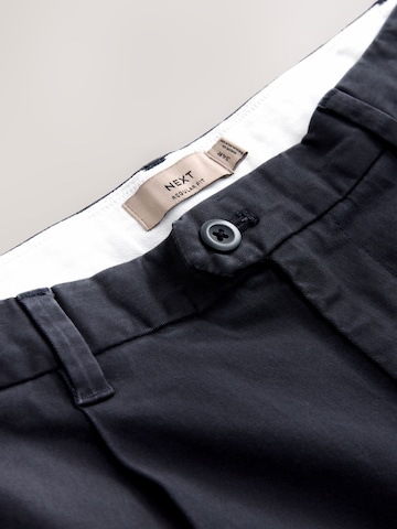 Next - regular Pantalón plisado en azul