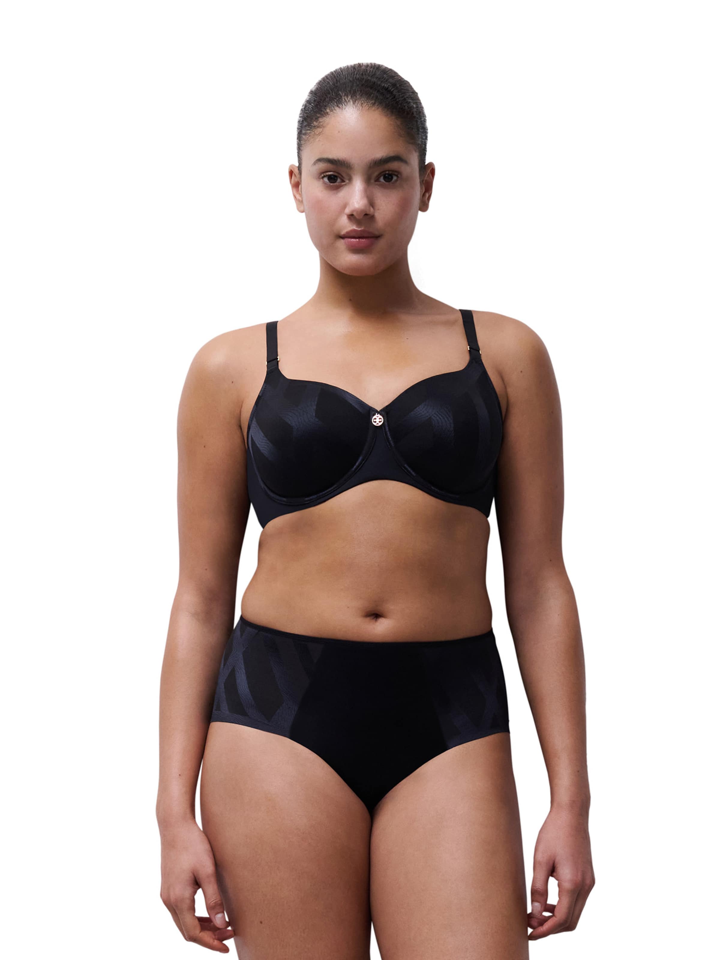 Chantelle Minimiser Bra 'GLAZE' in Black