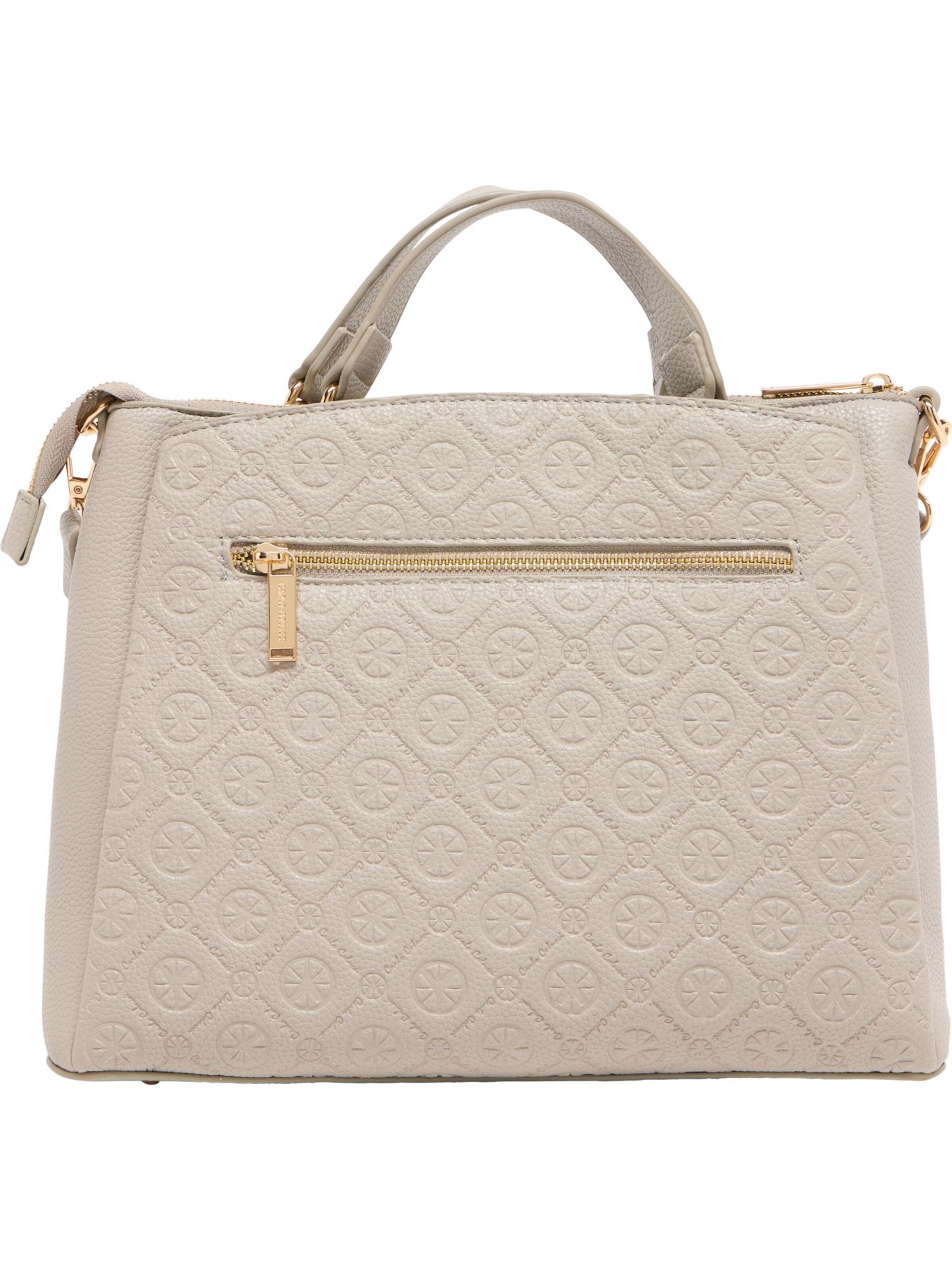 Carlo Colucci Handtasche 'Erla' in Grau