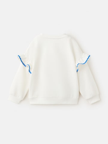 Sweat-shirt MANGO KIDS en blanc