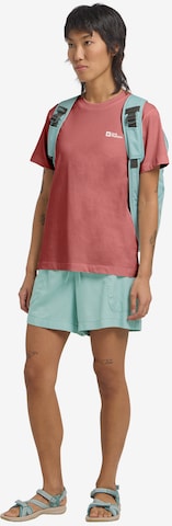 JACK WOLFSKIN Performance Shirt 'Essential' in Red